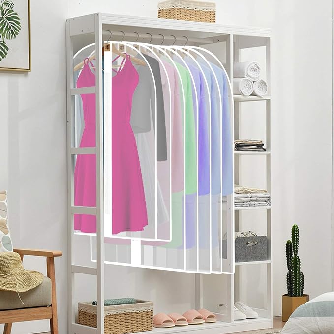 Pwsap 8Pack Breathable Clothes Covers