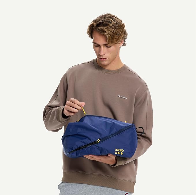 Ultralight Travel Shoe Bag 15L, Fits 2 Pairs Shoes, Large Water-Resistant