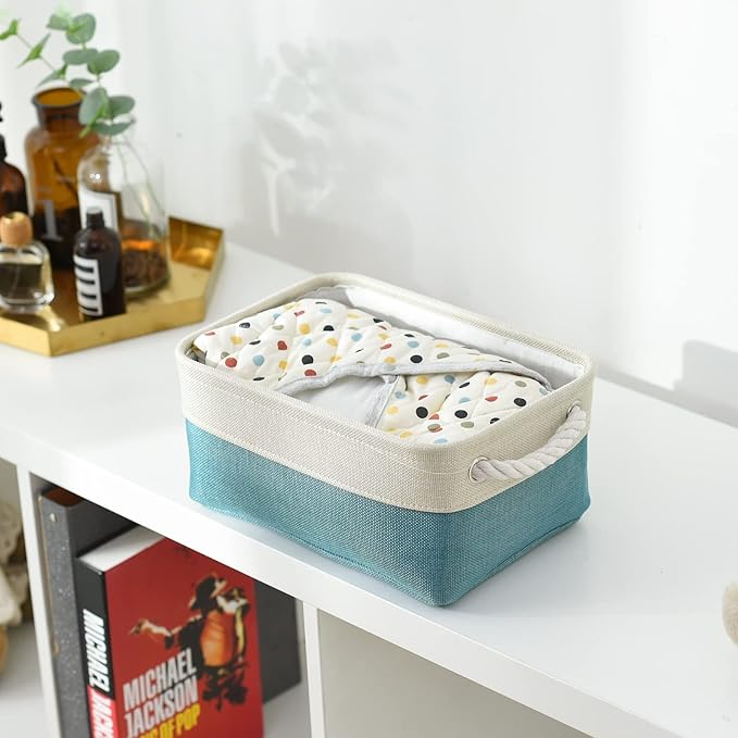 TheWarmHome Fabric Storage Bin