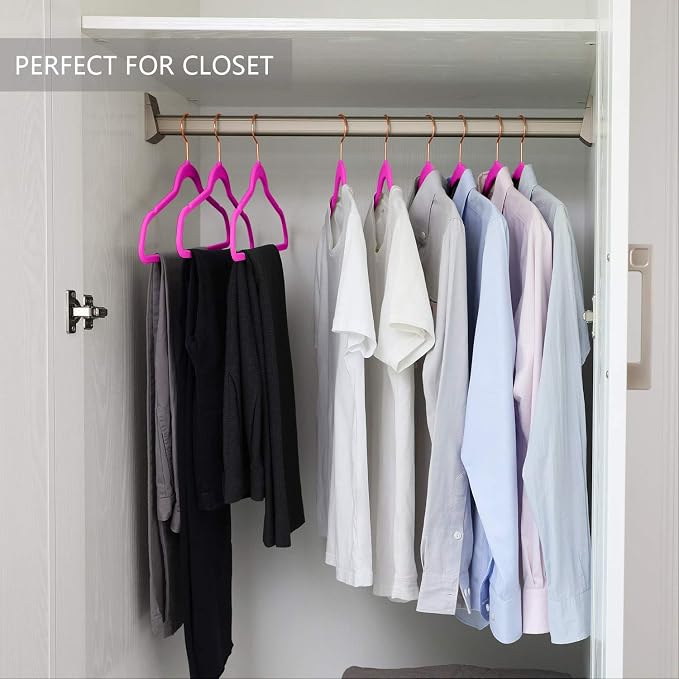 MIZGI Premium Velvet Hangers Heavyduty