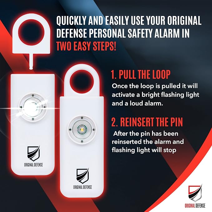 Original Defense® Siren Self-Defense Alarm