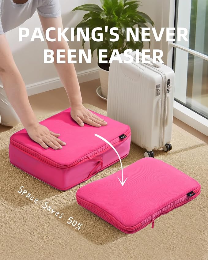 6 Set Compression Packing Cubes