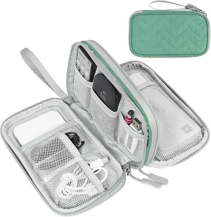 FYY Electronic Organizer, Travel Cable Organizer Bag Pouch Electronic