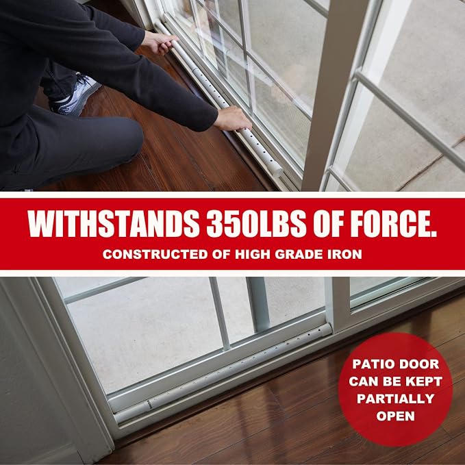 SECURITYMAN Door Security Bar & Sliding Patio Bar