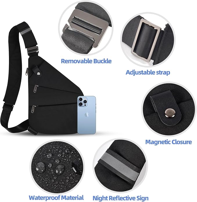 Anti Theft Crossbody Bag, Anti Theft Travel Bag