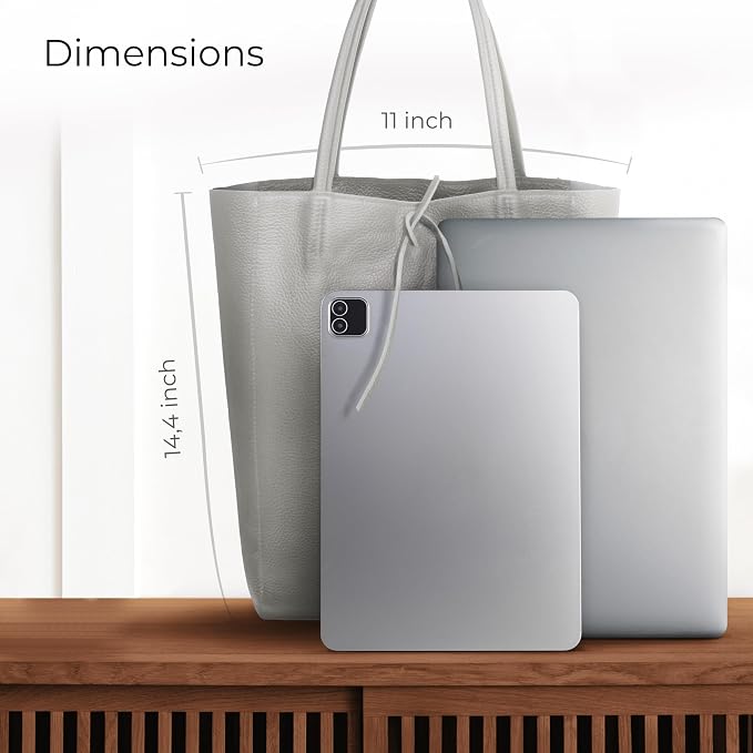 Italian Calf Leather Tote for Women