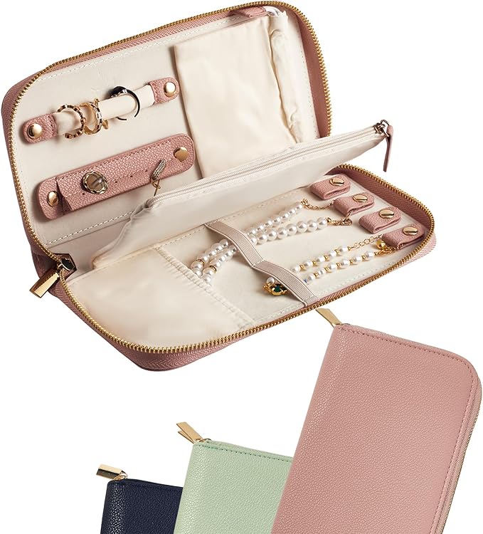 Travel Jewelry Organizer Case
