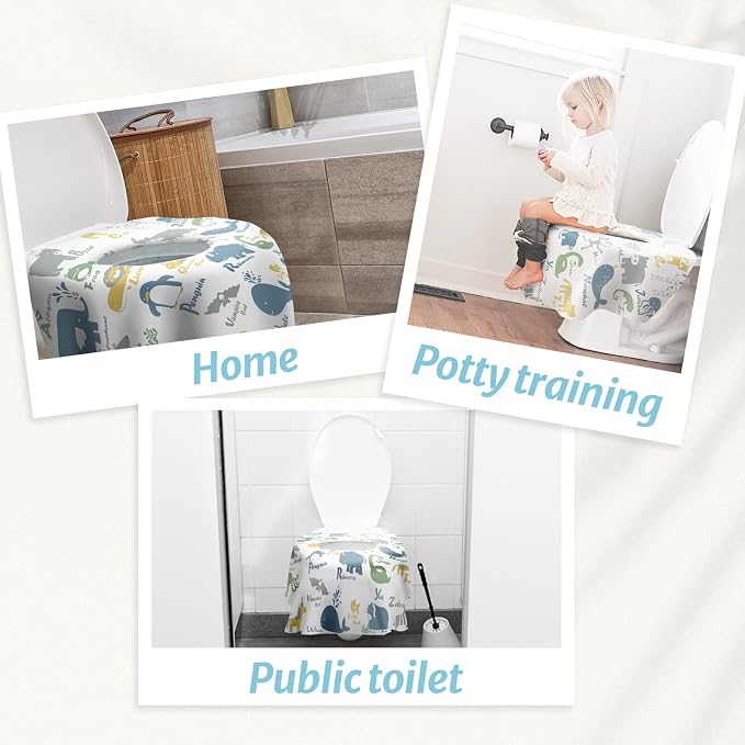 Blissful Diary 20 Pcs Toilet Seat Covers Disposable