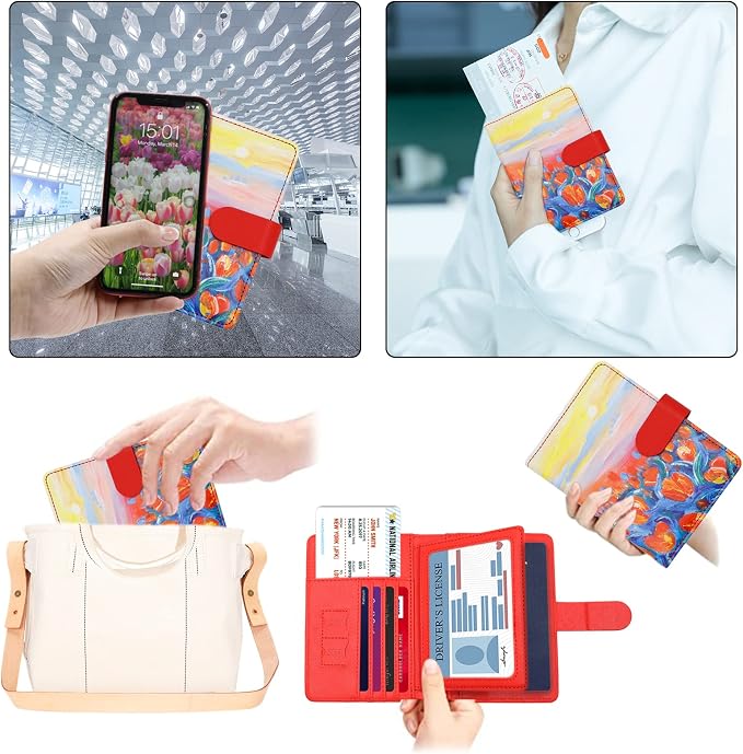 Melsbrinna RFID Passport Holder
