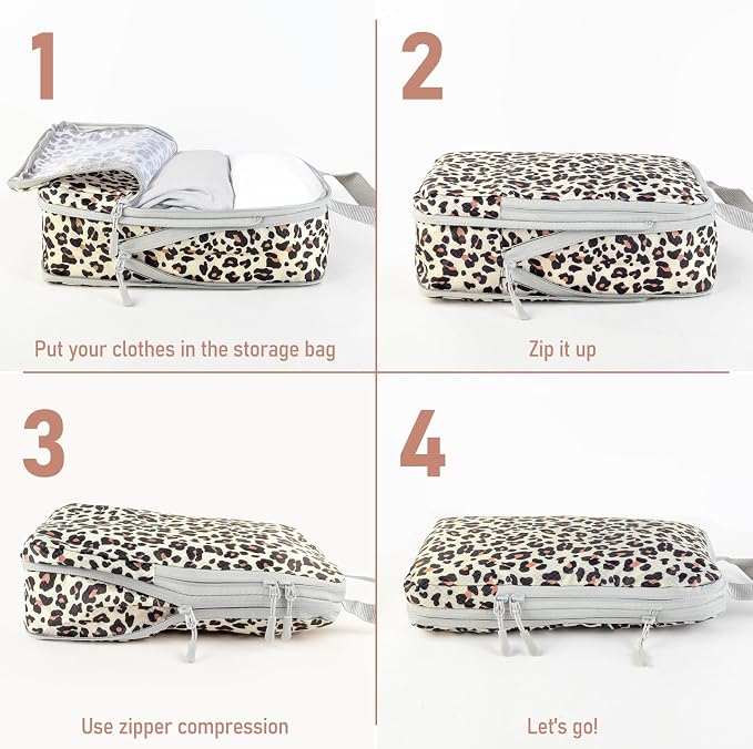 4-Piece Packing Cube Set