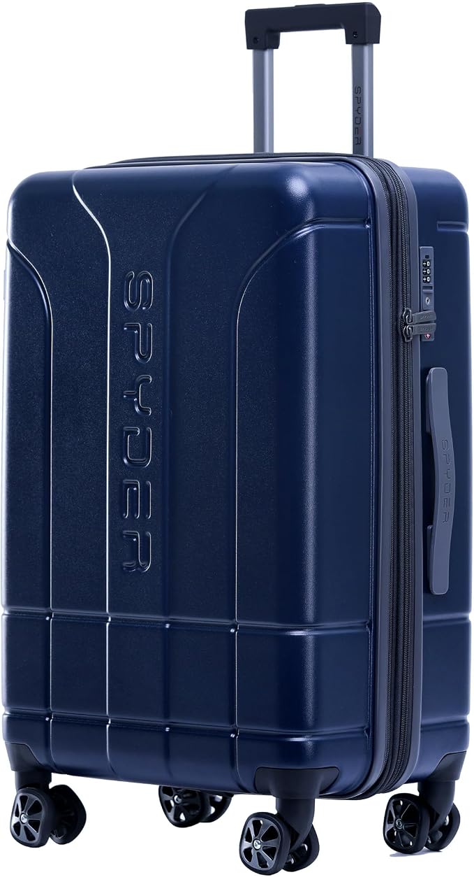 Spyder Carve 25 Inch Medium Expandable Hardside Upright Suitcase,