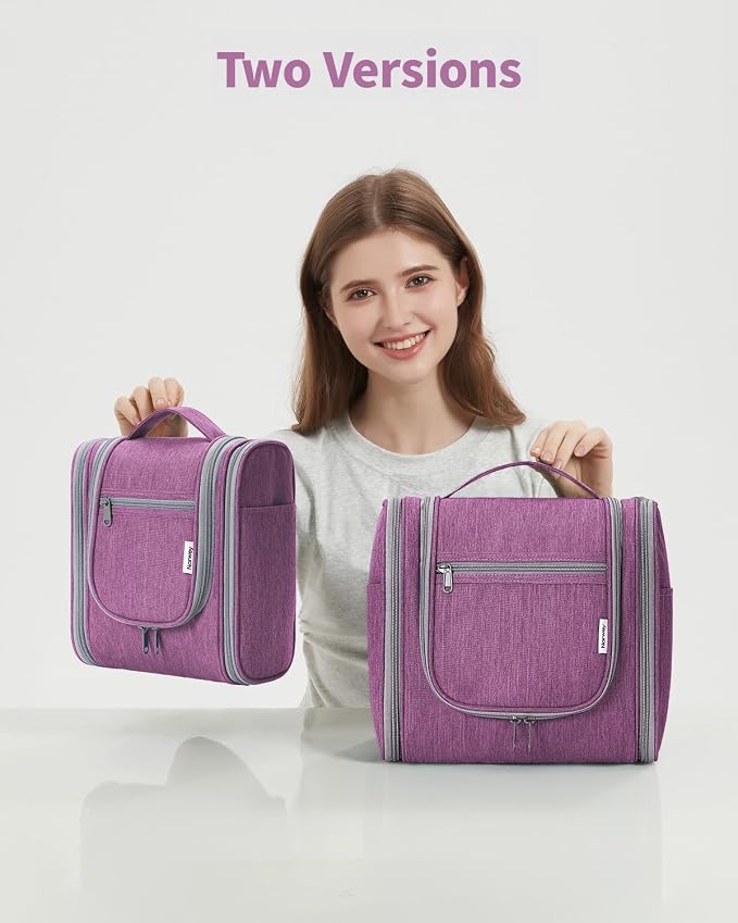Hanging Toiletry Bag for Women Travel Makeup Bag Organizer Toiletries Bag for