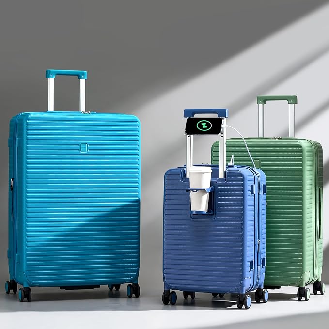 Hard Shell Suitcases Travel Expandable Luggage, 24 Inch Check in Luggage