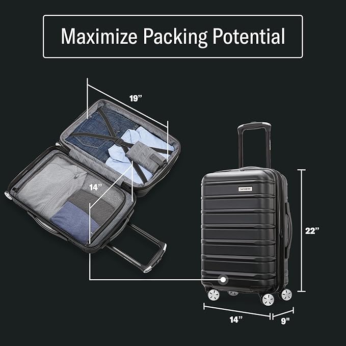 Samsonite Omni 2 Carry-On Hardside Luggage