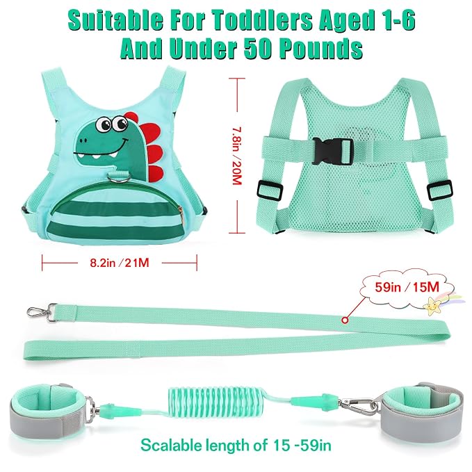 Toddler Leash for Kids-Baby Child Harness