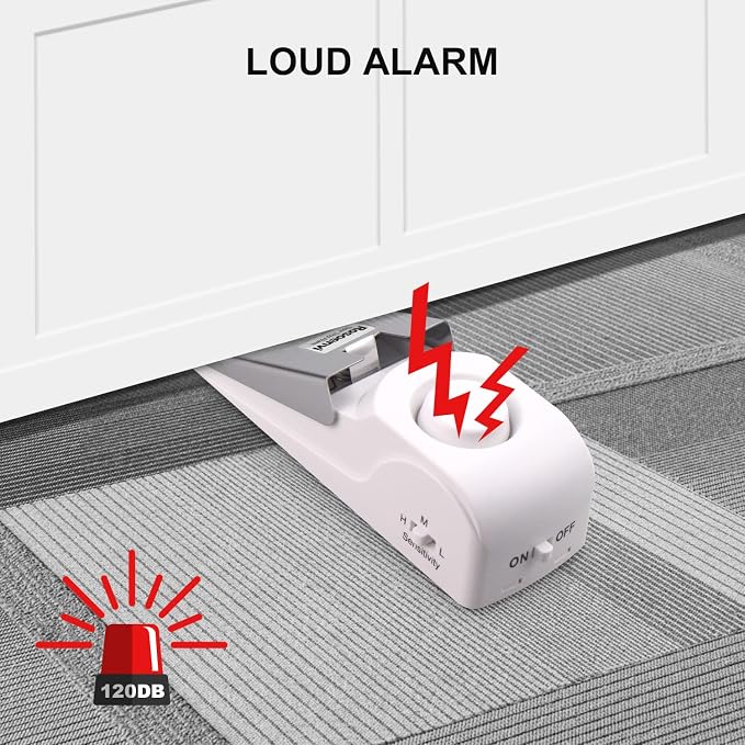 2 Pack Door Stop Alarm, Door Stopper