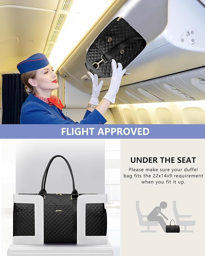 Weekender Travel Duffle Bag for Women