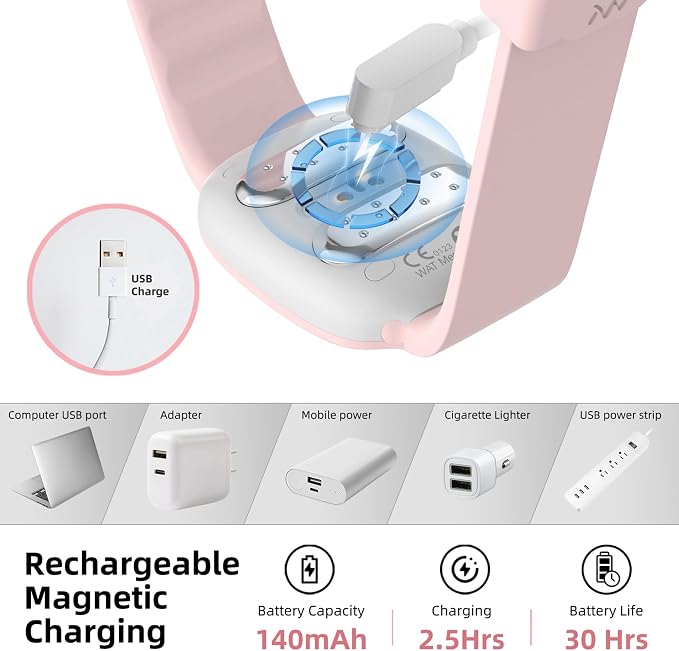 EmeTerm Fashion FDA-Cleared Relieve Nausea Electrode Stimulator Morning