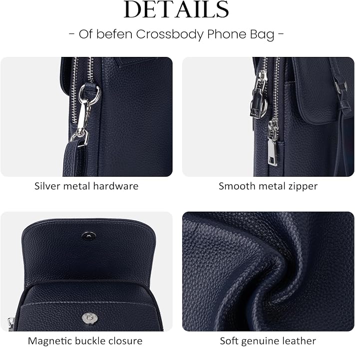 befen Genuine Leather Small Crossbody Bags