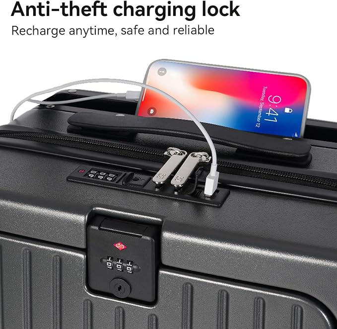 SOKOK Front Pocket Luggage Carry On