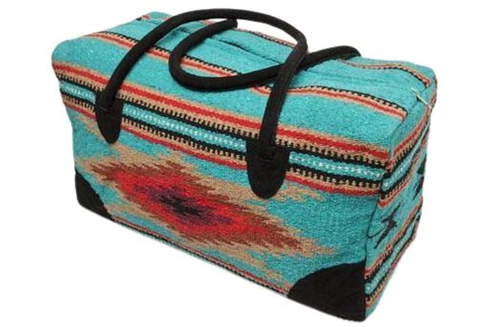 Southwestern Large Weekender Travel Bag Western Duffle Bag Boho Travel Bag