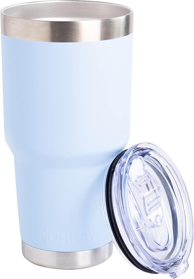 NORDAY | Tumbler with Lid - 30oz - Sky Insulated Tumbler - Stainless Steel