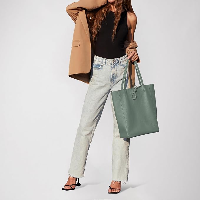 Italian Calf Leather Tote for Women