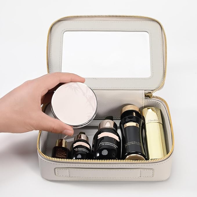Aveniee Clear Makeup Bag Organizer, Travel Toiletry Bag