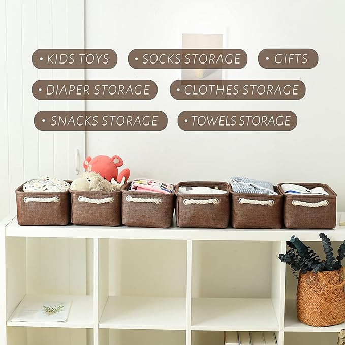 TheWarmHome Storage Basket for Organizing
