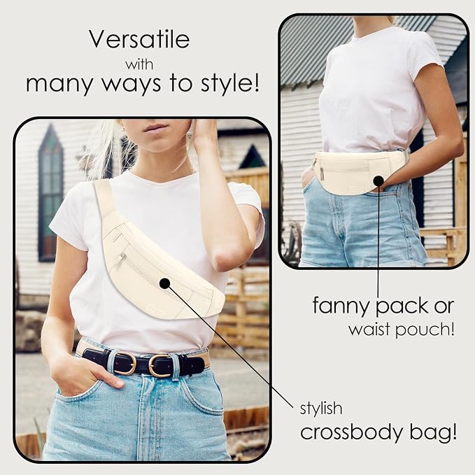 MAXTOP Large Crossbody Fanny Pack