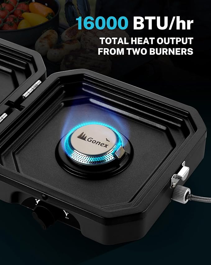 Gonex 2 Burner Propane Camping Stove