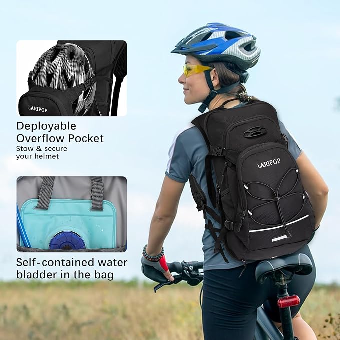 LARIPOP Hydration Backpack, 18L Hiking Backpack