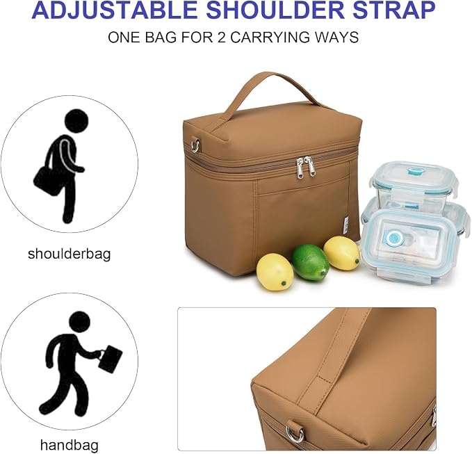 NOL Natural Organic Lifestyle Insulated Lunch Bags