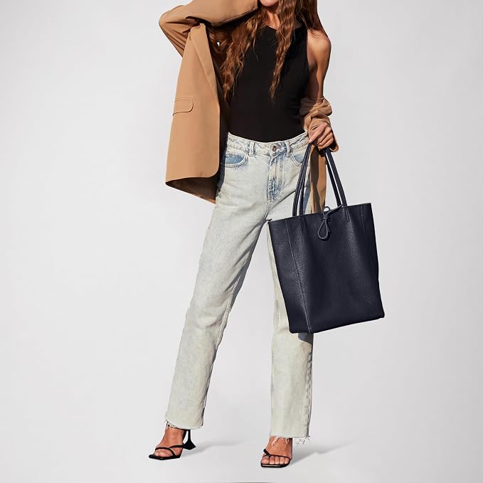Italian Calf Leather Tote for Women