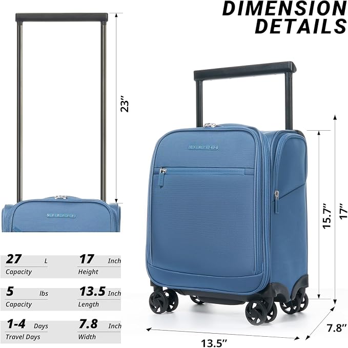 Verage Underseat Carry On Luggage