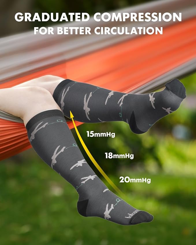 Bamboo Viscose Compression Socks