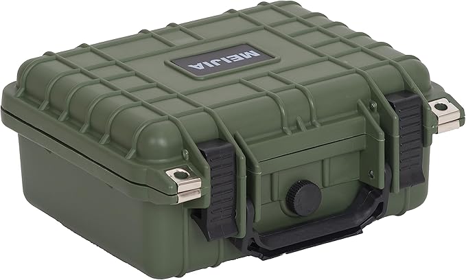 MEIJIA Portable All Weather IP67 Waterproof Protective Case, Hard Camera Case