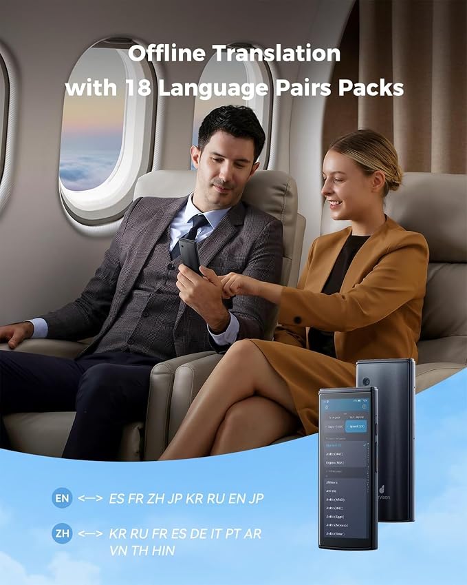 Language Translator Device, Two-Way Instant Voice Translator