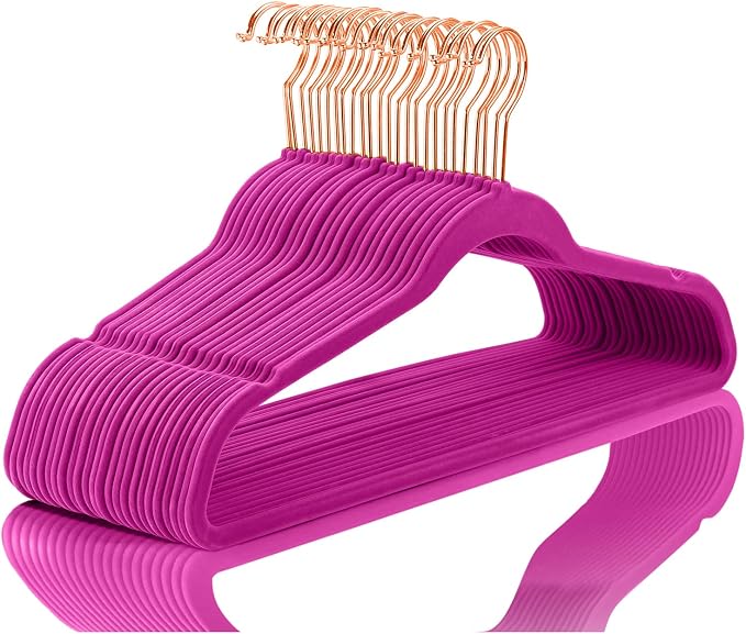 MIZGI Premium Velvet Hangers Heavyduty