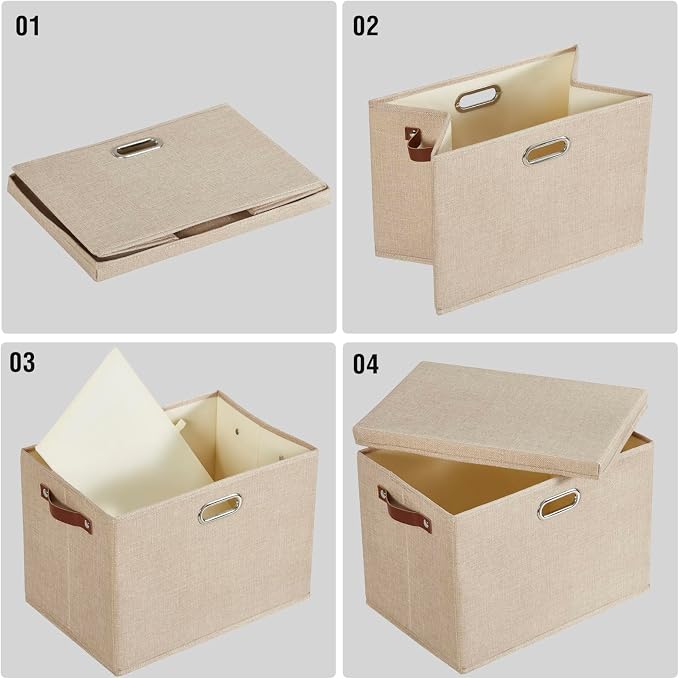 17" Large Collapsible Storage Bins