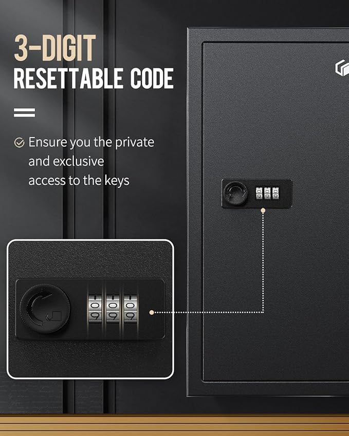Uniclife 40 Position Slotted Key Cabinet