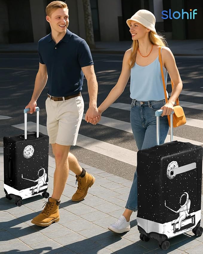 Slohif Luggage Cover for Suitcase Tsa Approved Protector