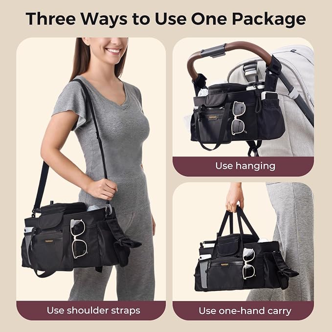 Momcozy Extra Large Stroller Organizer Max |
