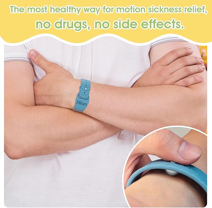 Hion Motion Sickness Bracelets Sea Sickness Wristbands