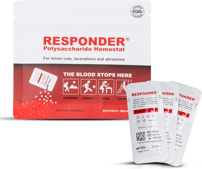 Responder First Aid Powder- FDA Cleared