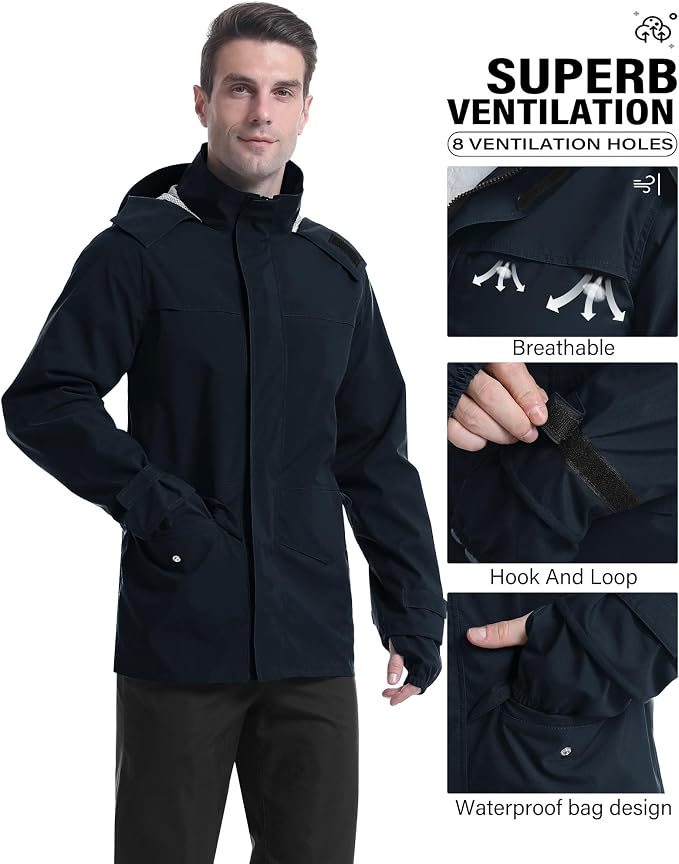 iCreek Rain Suit Waterproof Jacket