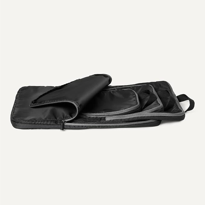 Amazon Essentials Ultralight Compression Packing Cubes Packing Organizer black