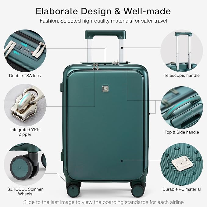Hanke Grace Carry On Luggage