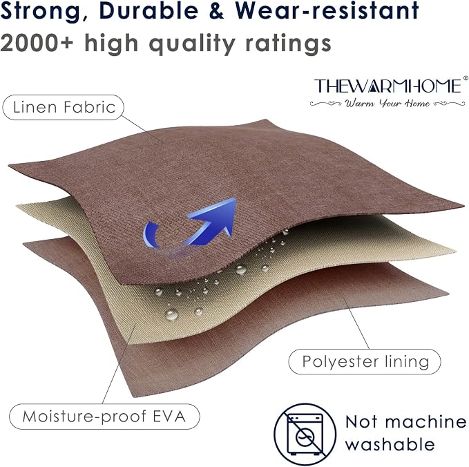 TheWarmHome Fabric Storage Basket