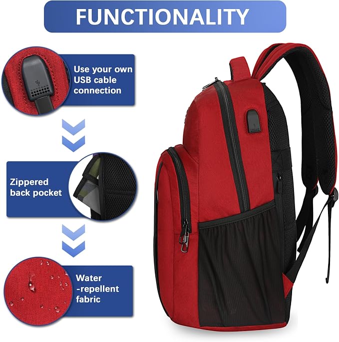 LARIPOP Extra Large Backpack, 17.3 Inch Business Laptop backpack